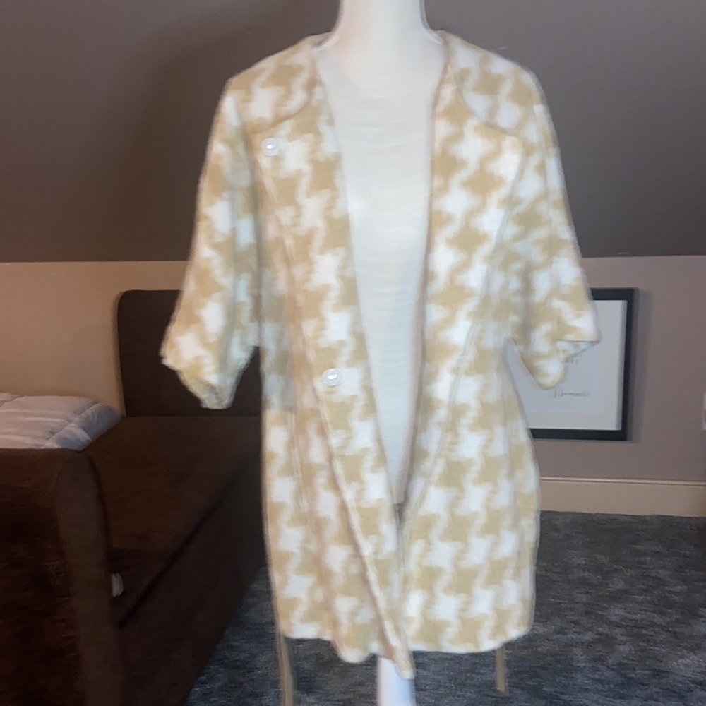 Anthropologie Elevenses Wrap Cardigan/Coat - Picture 2 of 10